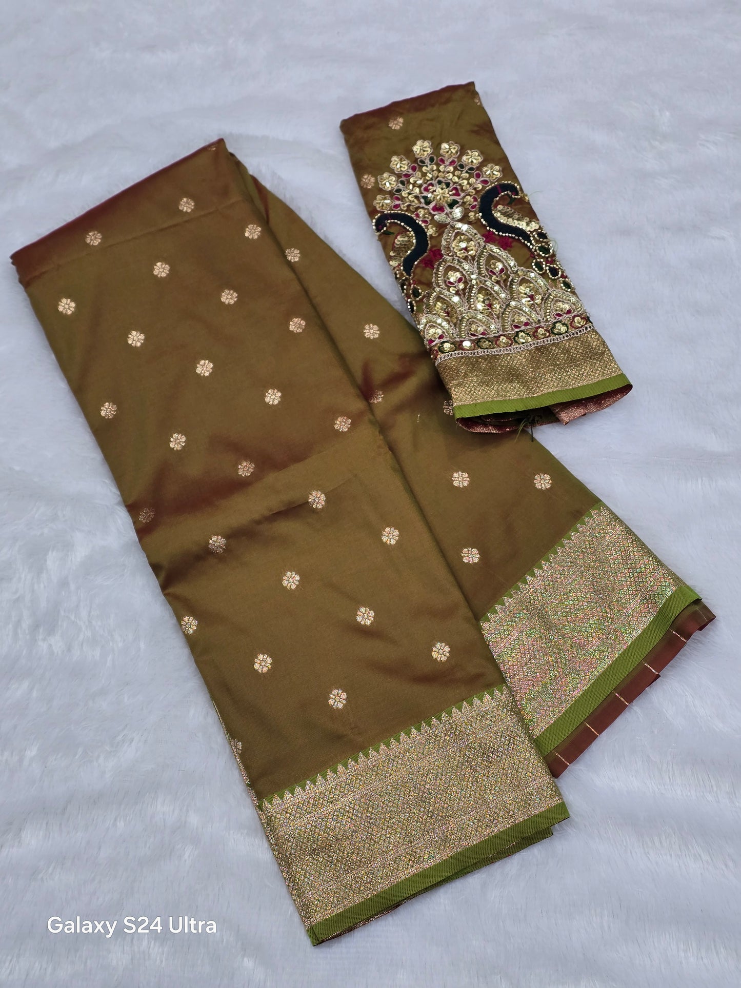 Kalanjali Paithani Saree with Ari Work Blouse