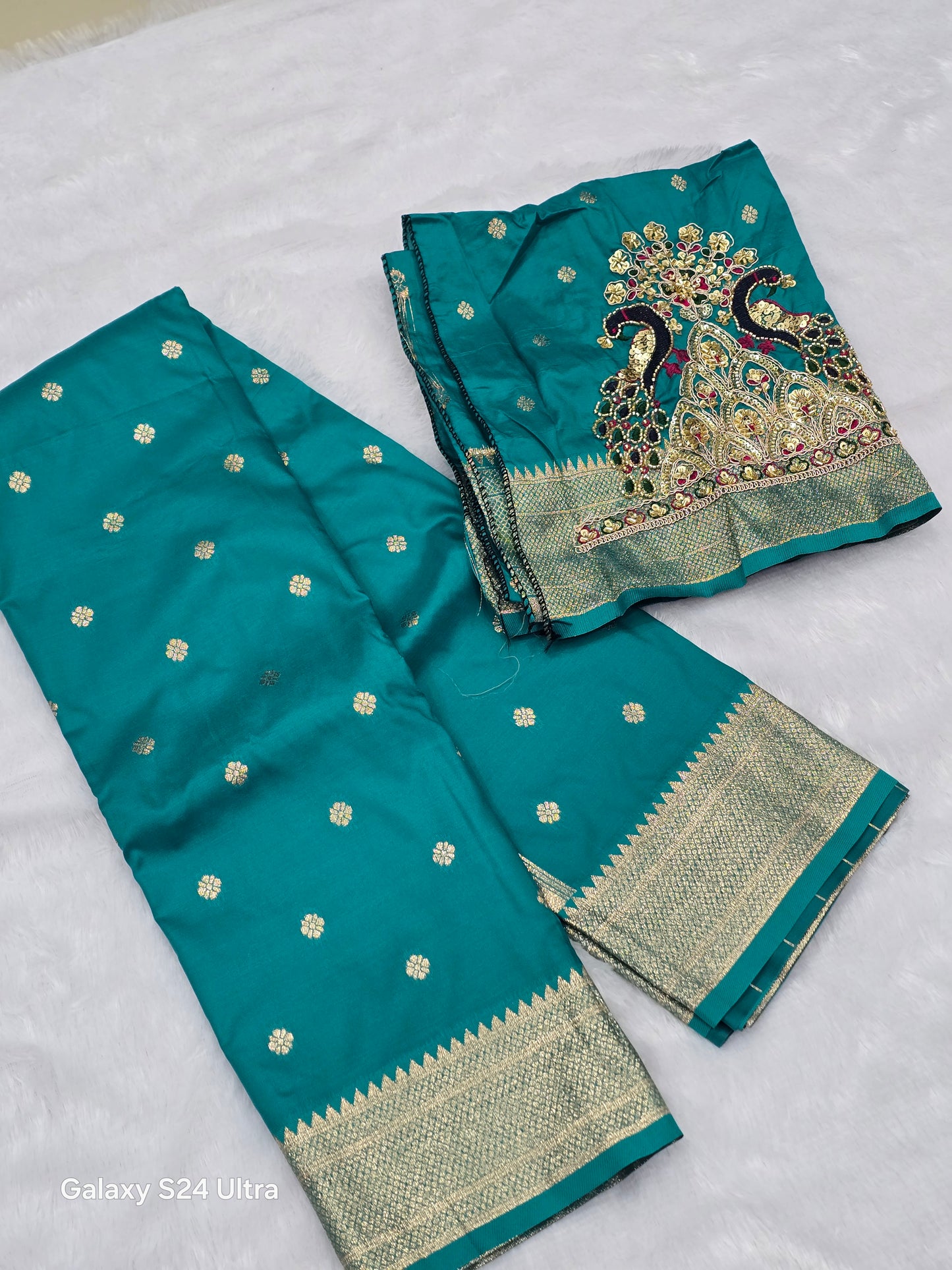 Kalanjali Paithani Saree with Ari Work Blouse
