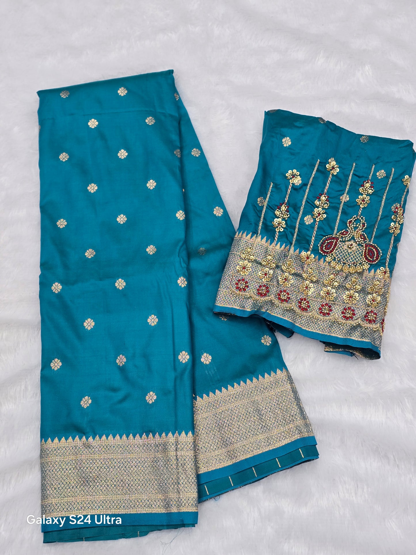 Kalanjali Paithani Saree with Ari Work Blouse