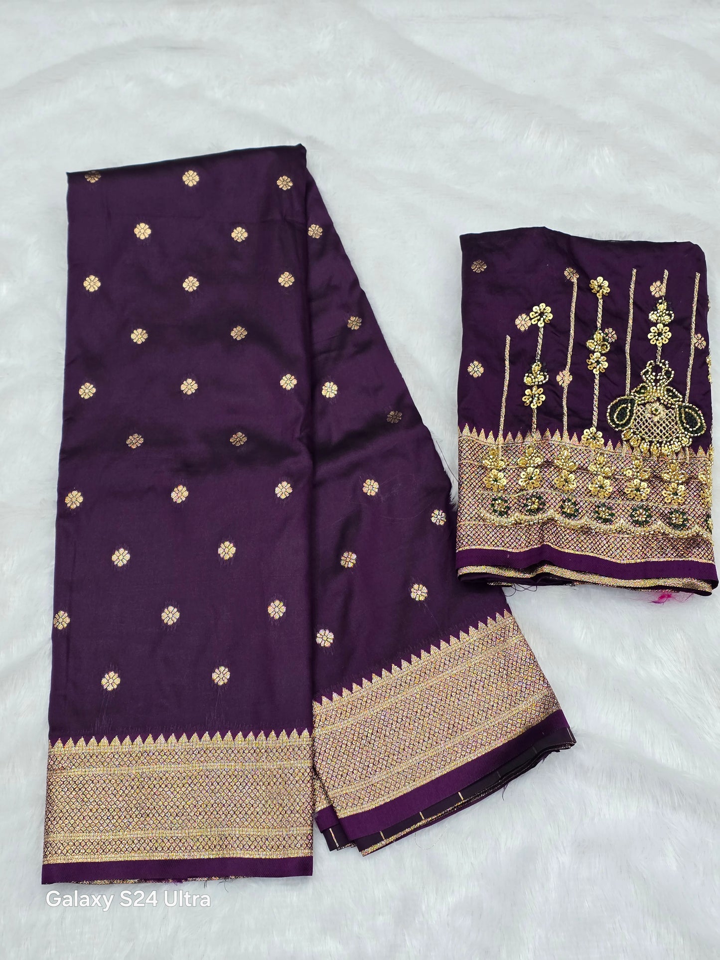 Kalanjali Paithani Saree with Ari Work Blouse