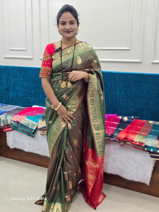 Peshwai Paithani Saree