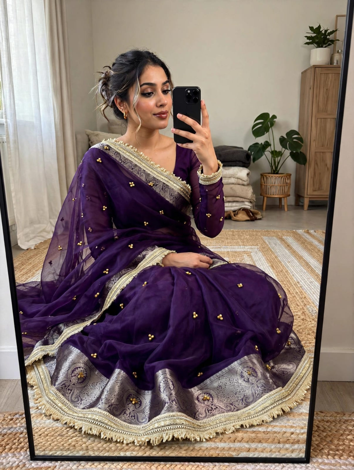 NEW LAUNCH - Ghungroo Wala Trending Saree💫