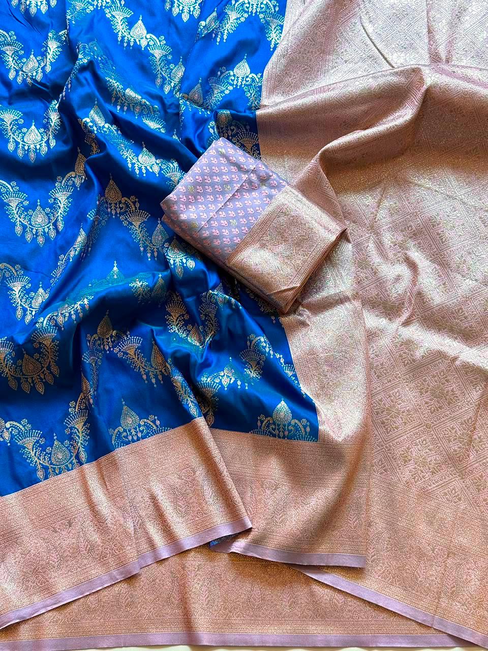 Royal Jacquard Silk Saree 👑