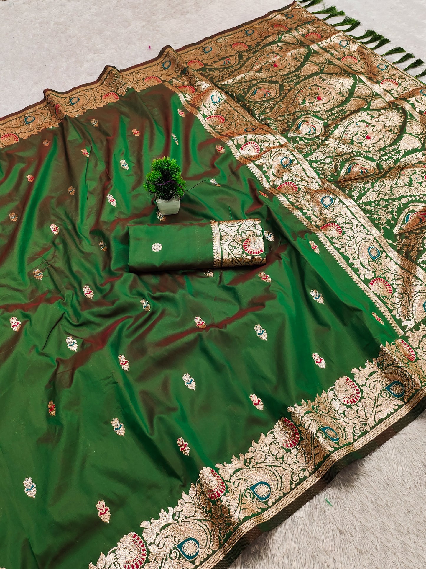 Soft Premium Banarasi silk saree