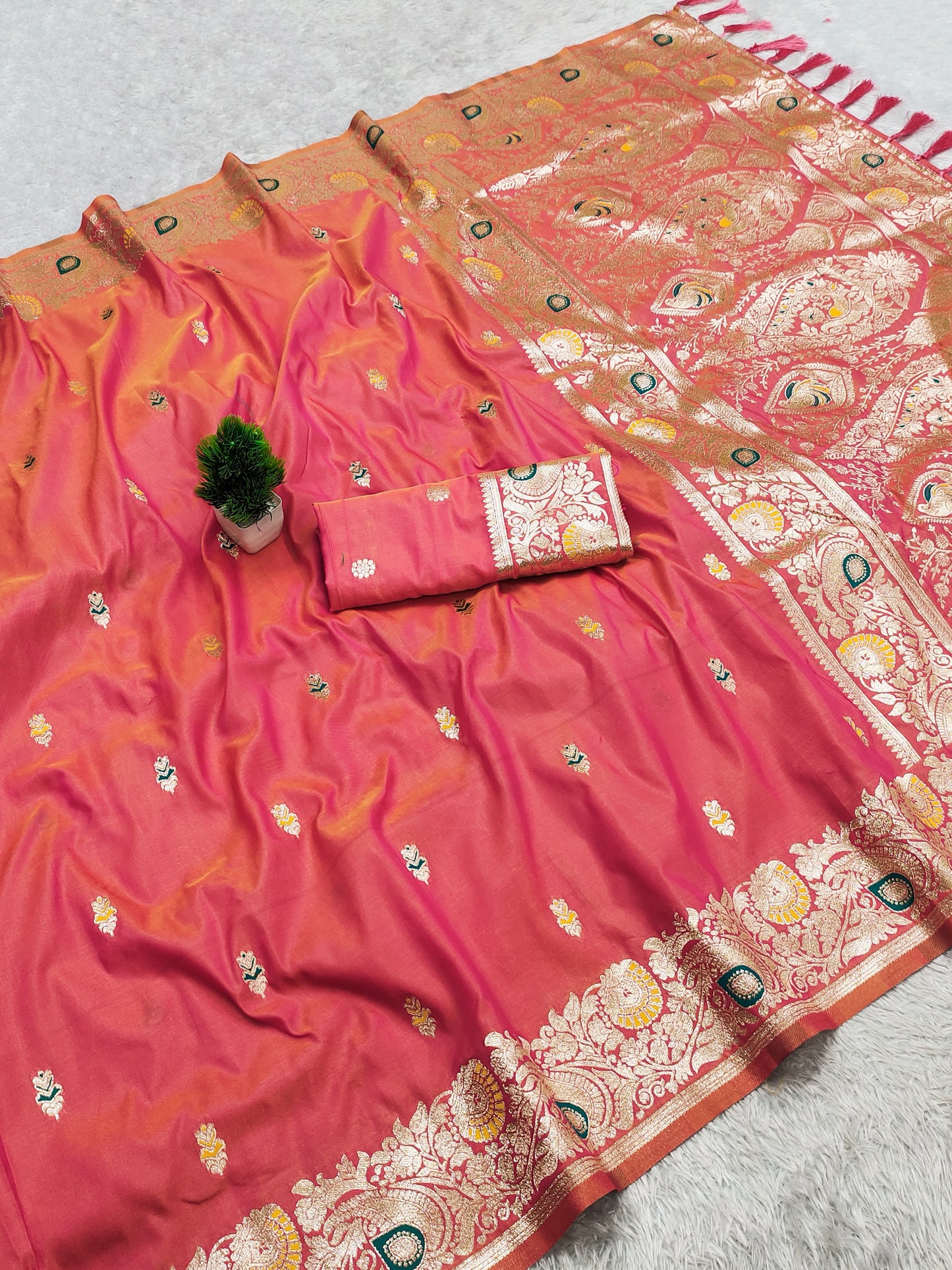 Soft Premium Banarasi silk saree