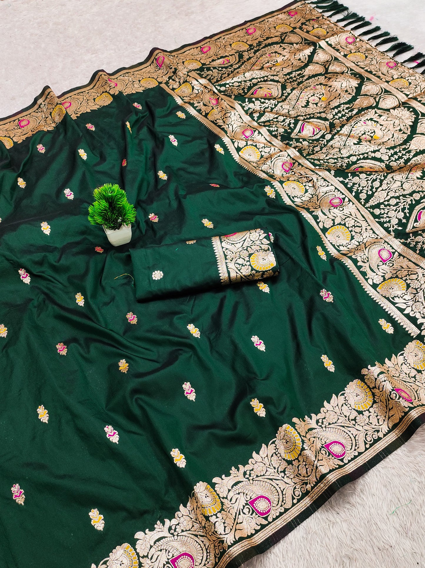 Soft Premium Banarasi silk saree