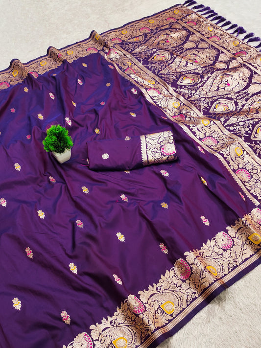 Soft Premium Banarasi silk saree