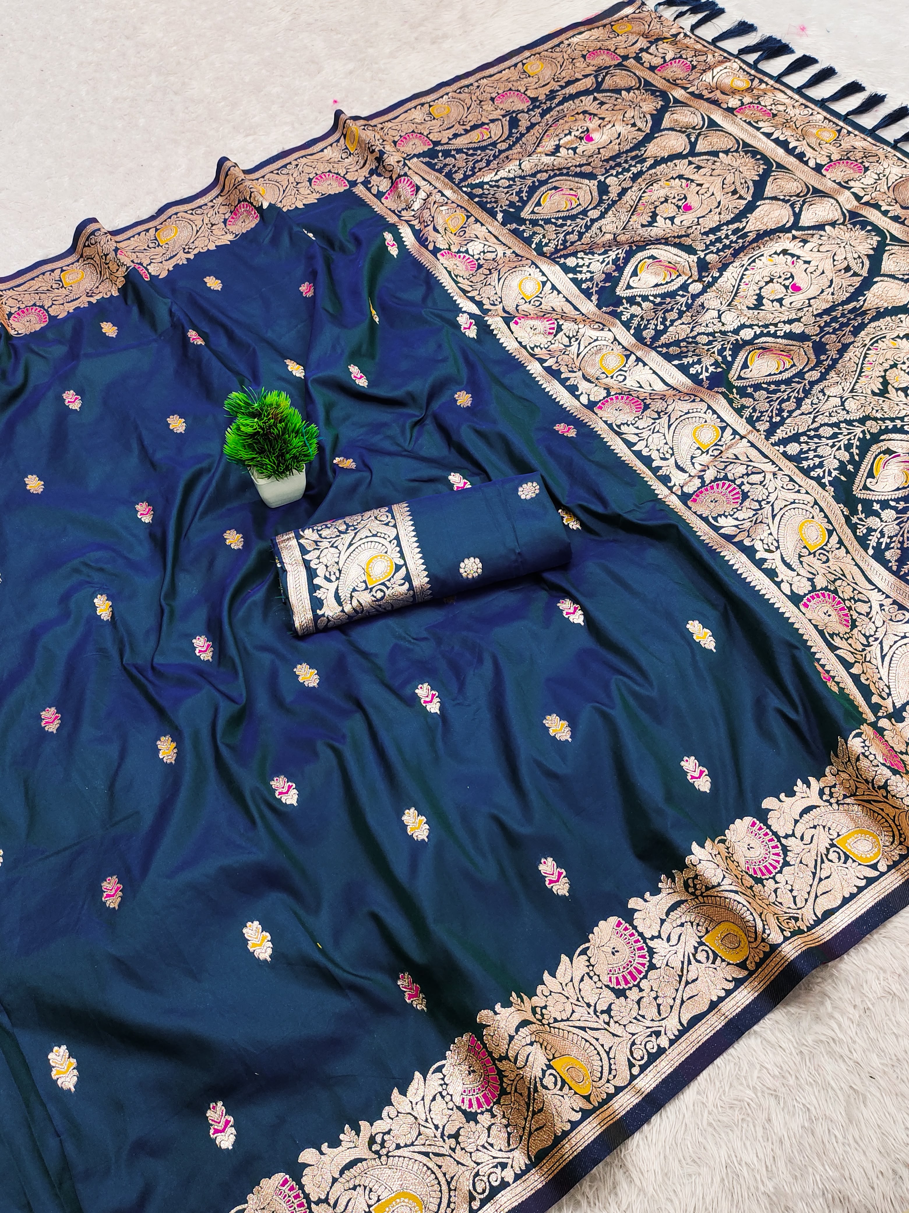 Soft Premium Banarasi silk saree
